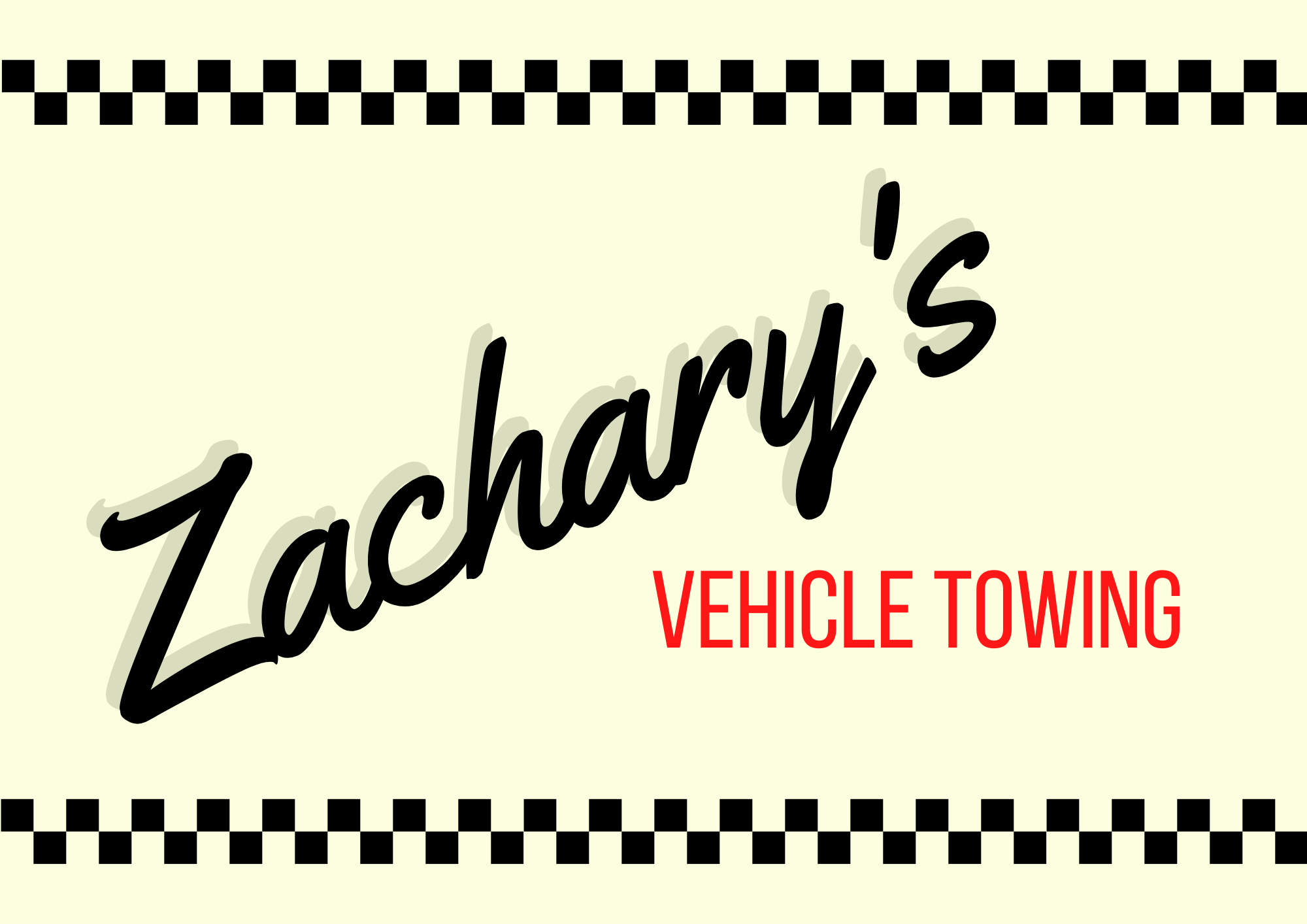 Car Towing Zachary’s Vehicle Towing